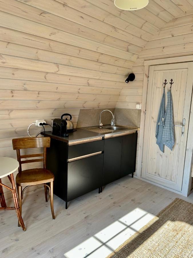 Lodge, Een Super Knus Tiny House, Nabij Vaarwater En Haven! Belt-Schutsloot Exterior foto