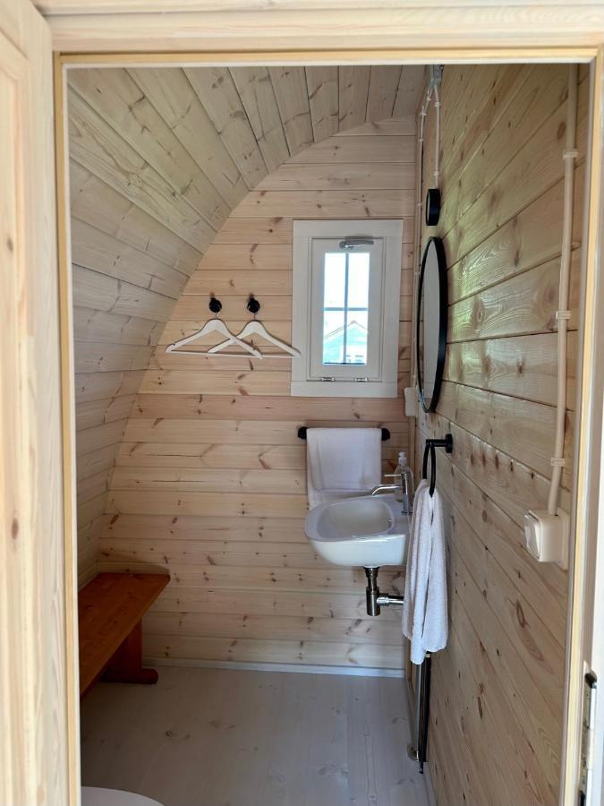 Lodge, Een Super Knus Tiny House, Nabij Vaarwater En Haven! Belt-Schutsloot Exterior foto