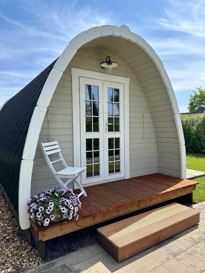 Lodge, Een Super Knus Tiny House, Nabij Vaarwater En Haven! Belt-Schutsloot Exterior foto