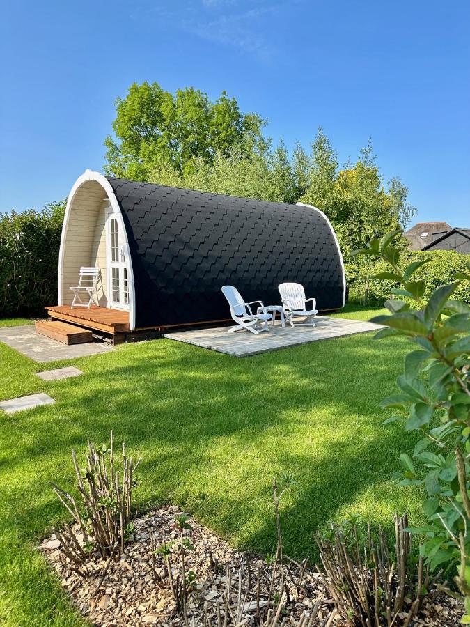 Lodge, Een Super Knus Tiny House, Nabij Vaarwater En Haven! Belt-Schutsloot Exterior foto