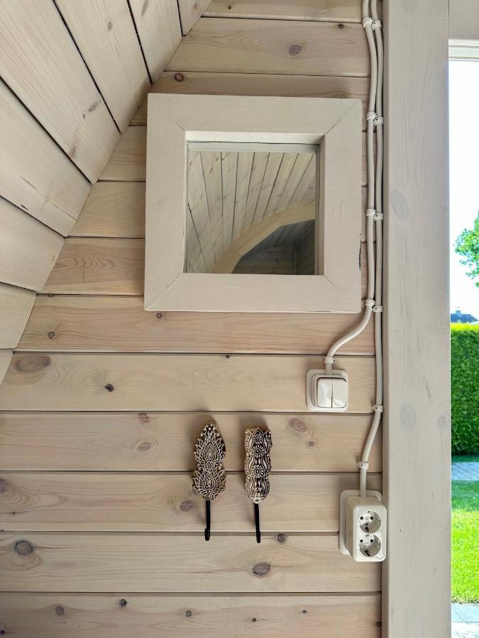 Lodge, Een Super Knus Tiny House, Nabij Vaarwater En Haven! Belt-Schutsloot Exterior foto